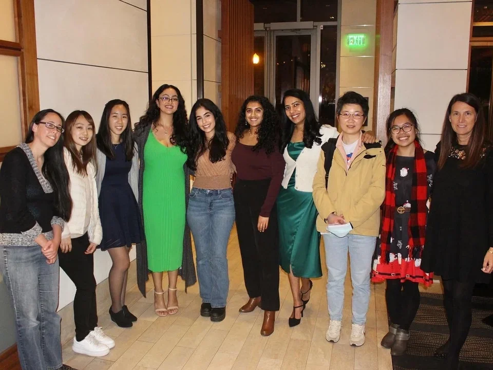 Group of Ajijola Lab Members at the end of year celebration for 2022.