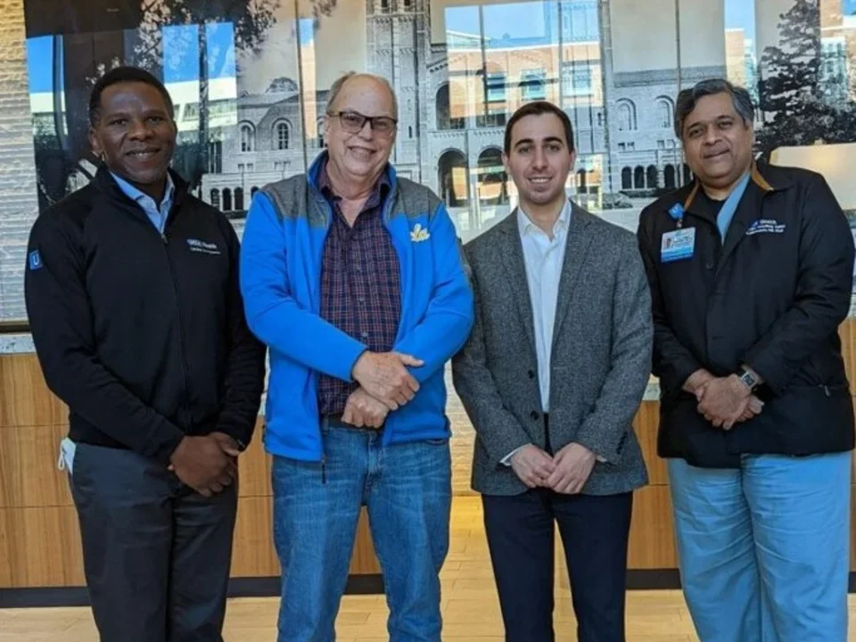 Group of four principal investigators including Dr. Ajijola.