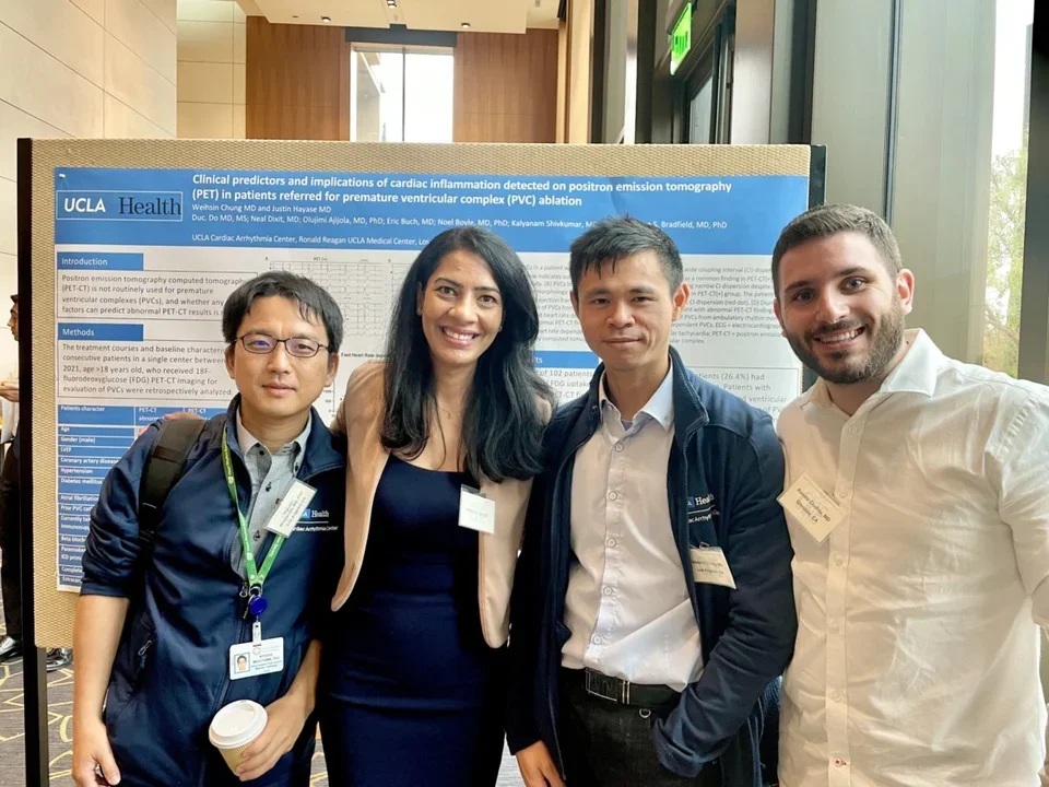 Kiyoshi, Amiksha, and two other lab members.